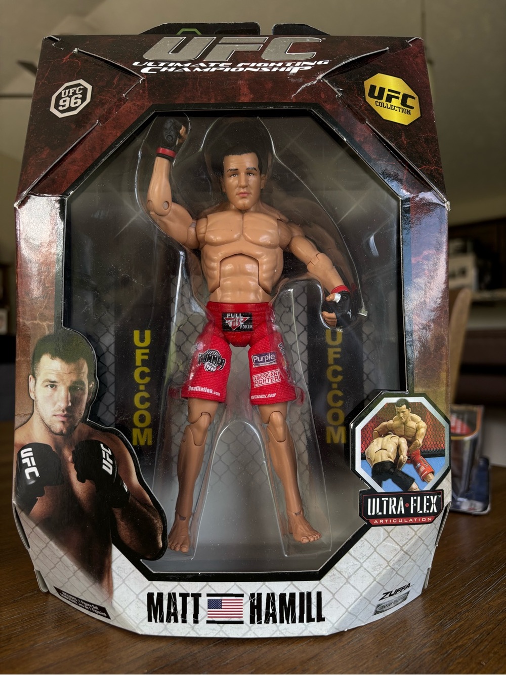 JAKKS Pacific UFC Matt Hamill Ultra FlexAction Figure Series 5 2010